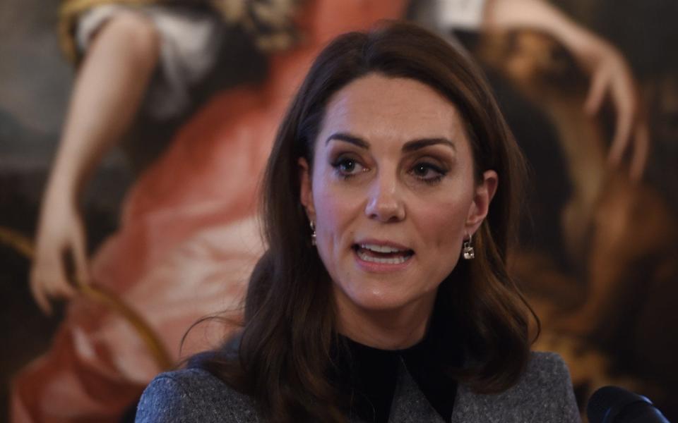 The Duchess of Cambridge speaks at the Foundling Museum - eddie_mulholland@hotmail.com