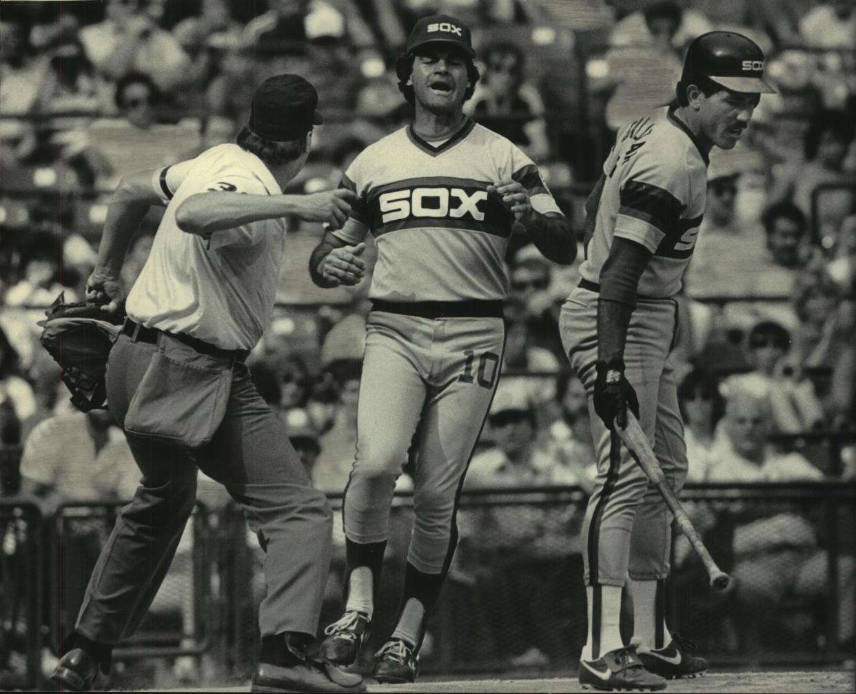 Manager Tony LaRussa was injured in a 1980 brawl between the Brewers and the White Sox.