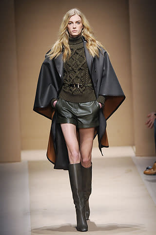 Ferragamo's Fall 2010 collection had several capes on the runway.