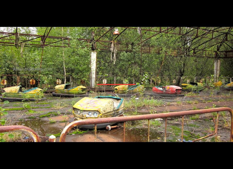 Pripyat's Amusement Park.   Photo via Ashley Hardaway 