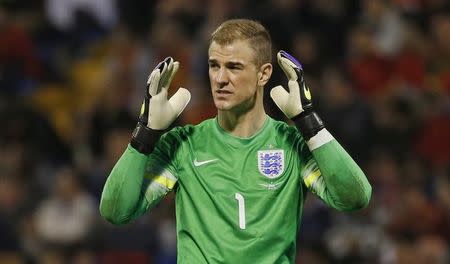 Football - Spain v England - International Friendly - Jose Rico Perez Stadium, Alicante, Spain - 13/11/15 England's Joe Hart Reuters / Sergio Perez