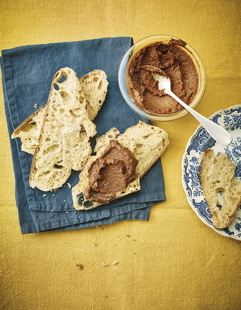 Pâte à tartiner aux pois chiches et chocolat