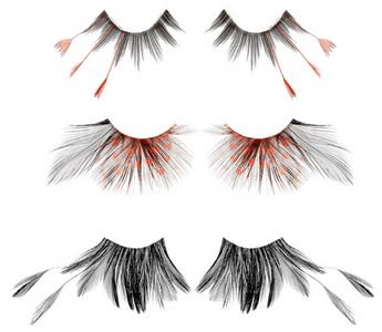 Sephora + pantone tangerine tango lashes