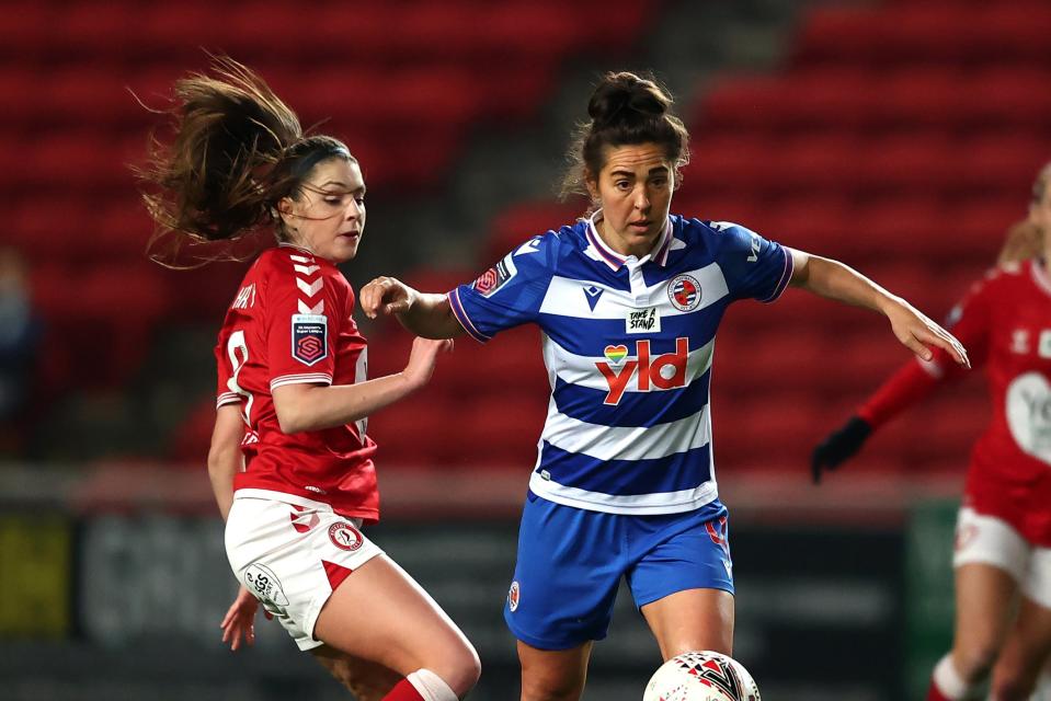<p>England legend Fara Williams has been playing for Reading Women since 2017</p> (Getty Images)