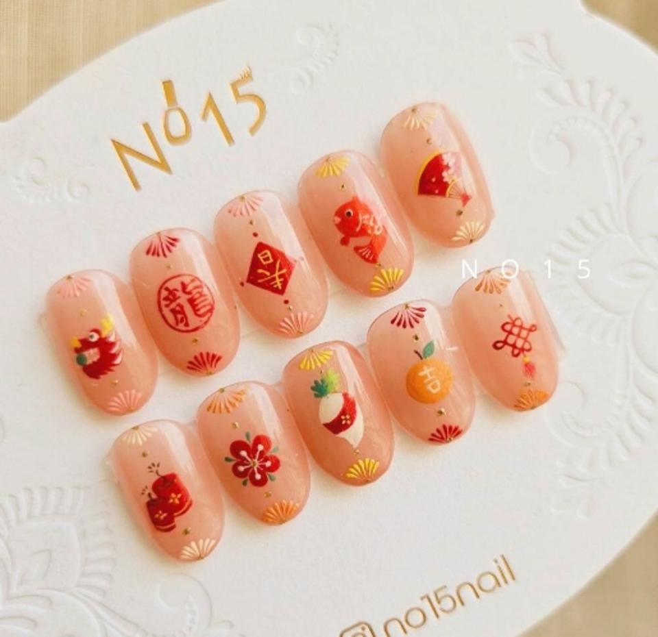  台灣美甲師No15。（翻攝自no15nail IG）