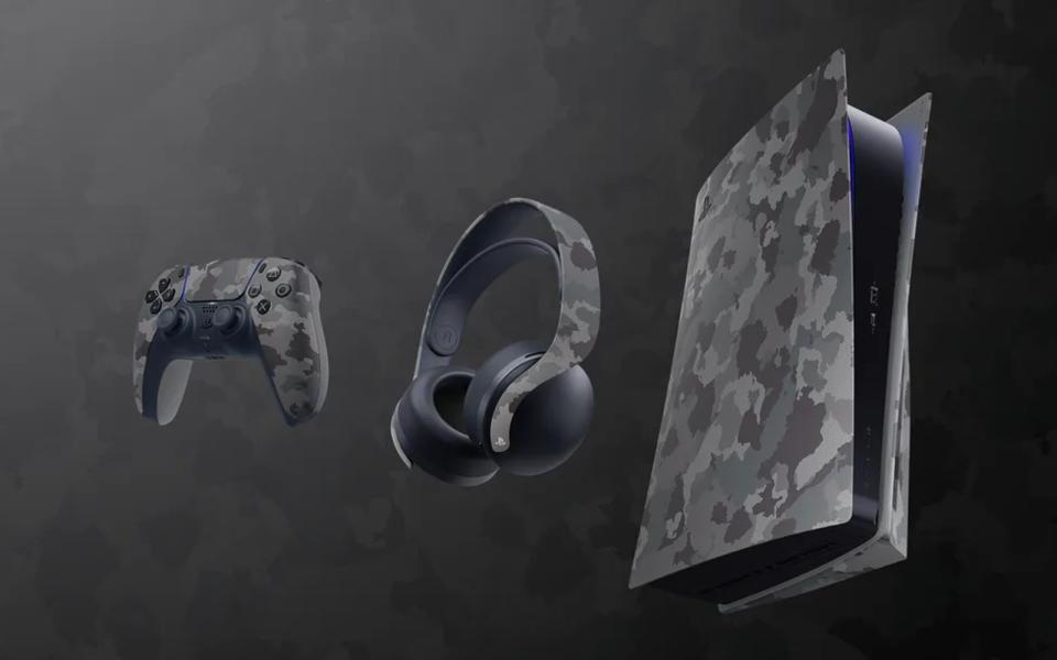Sony will let you shroud your PS5 in camouflage this fall
