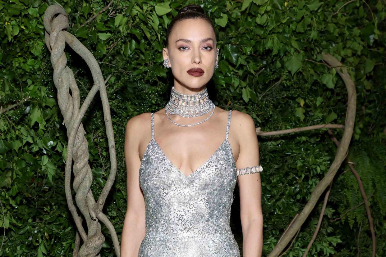 <p>Cindy Ord/MG24/Gett</p> Irina Shayk at the 2024 Met Gala