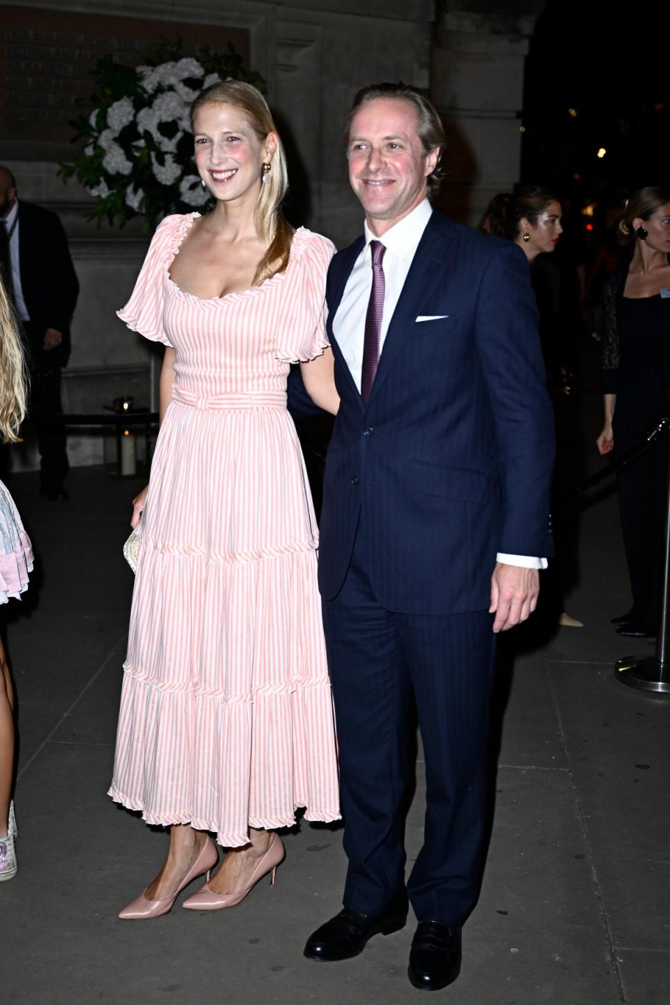 Lady Gabriella Kingston and Thomas Kingston at the V&A (Gareth Cattermole/Getty Images)