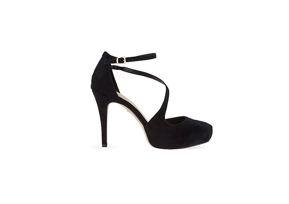 Carvela Antler Suede Heeled Courts, $126, selfridges.com