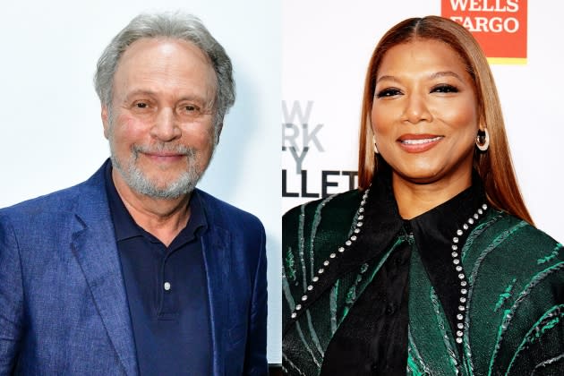 Billy-Crystal-Queen-Latifah-Kennedy-Center-Honorees3 - Credit: Eugene Gologursky/Getty Images/BroadwayHD; Dimitrios Kambouris/Getty Images