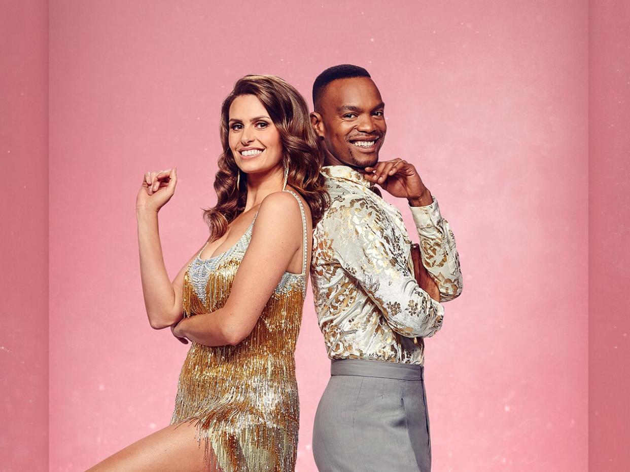 Ellie Taylor and Johannes Radebe will be inspired by Casualty. (BBC)