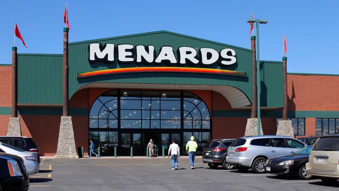 Tipp City - Circa April 2018: Menards Home Improvement store.