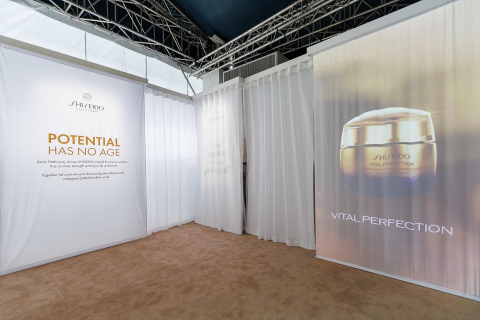 Shiseido's Vital Perfection pop-up. (PHOTO: Shiseido)