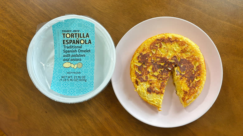 Trader Joe's tortilla española 