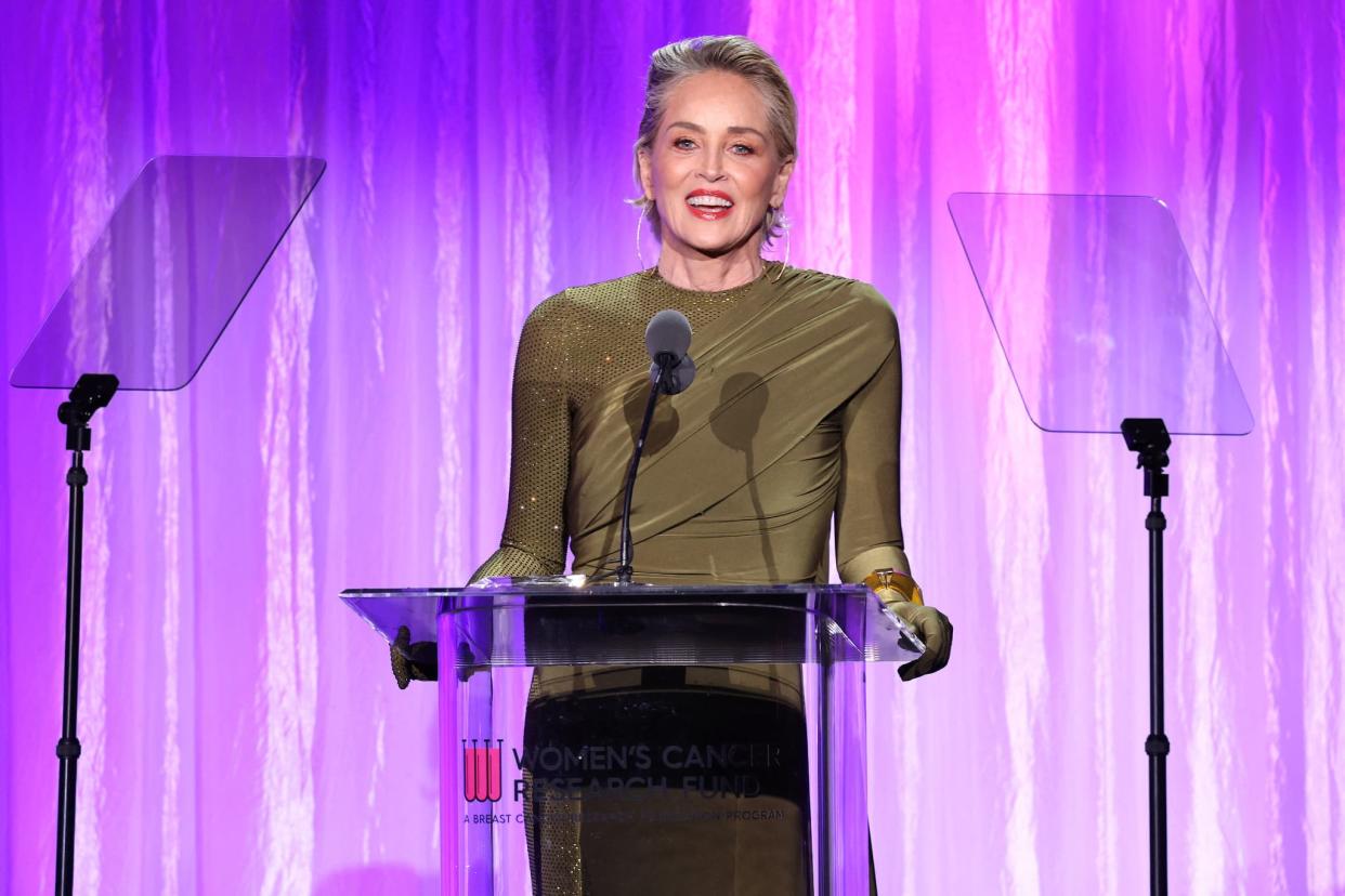 Sharon Stone le 16 mars 2023 - Phillip Faraone / GETTY IMAGES NORTH AMERICA / Getty Images via AFP