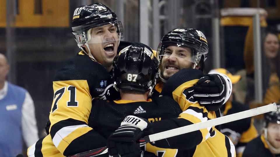 The Penguins are giving themselves some breathing room in the NHL's Eastern Conference wild-card race. (Charles LeClaire-USA TODAY Sports)