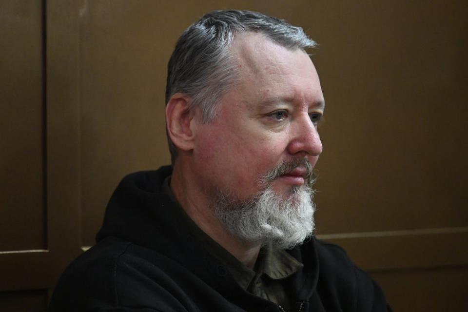 Igor Girkin (Strelkov), the former top military commander of the self-proclaimed 