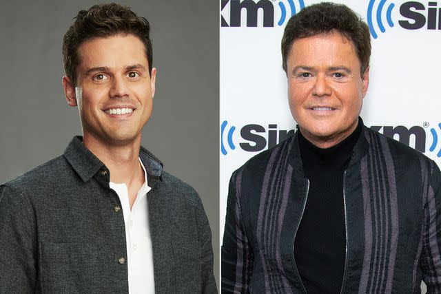 <p>ABC/Gizelle Hernandez; Santiago Felipe/Getty Images</p> Chris Osmond (left) with dad Donny Osmond