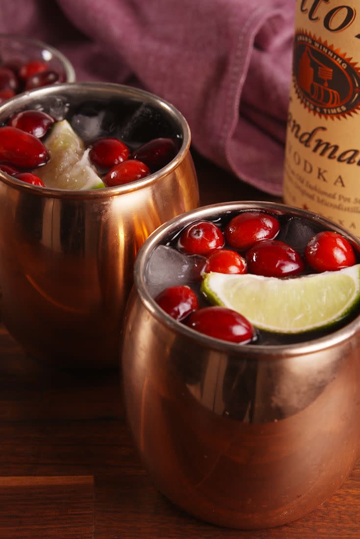 Cranberry Mules