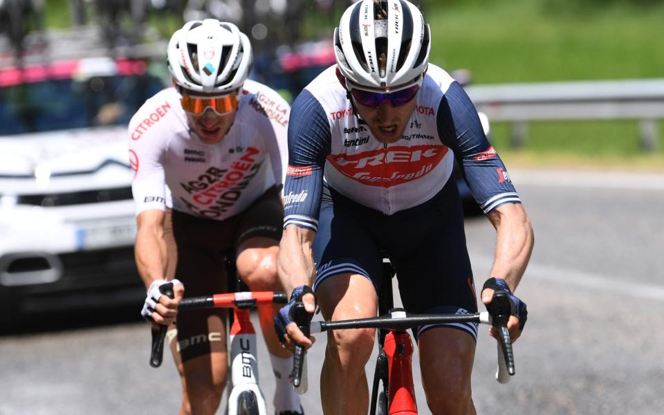 Geoffrey Bouchard and Bauke Mollema - GETTY IMAGES