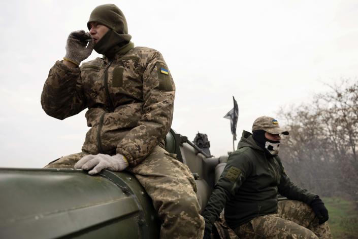 Russian invasion of Ukraine, Kherson. (Stanislav Kozliuk / EPA via Shutterstock)