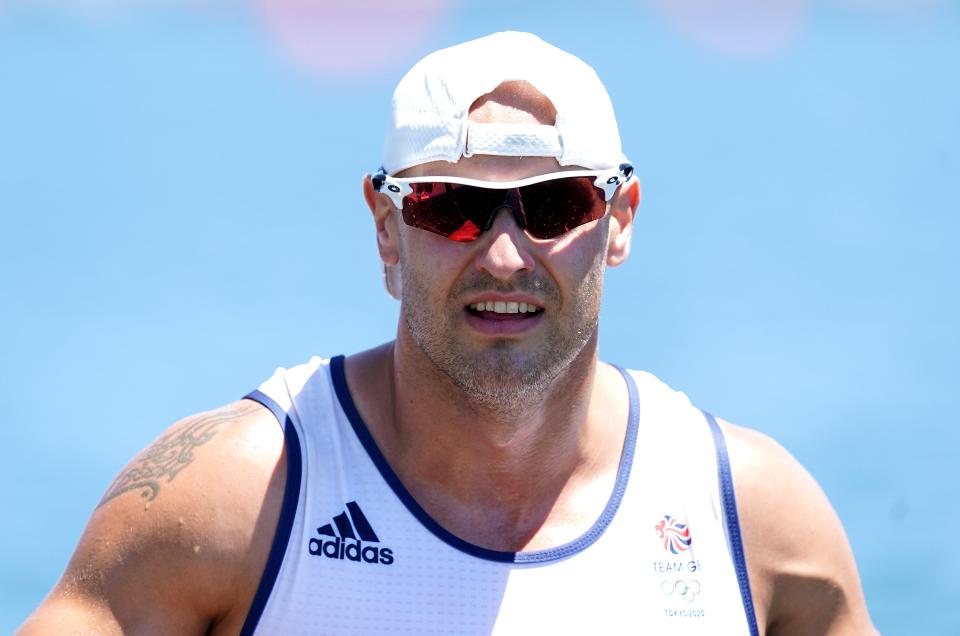 Liam Heath after winning bronze at Tokyo 2020 (Mike Egerton/PA) (PA Wire)