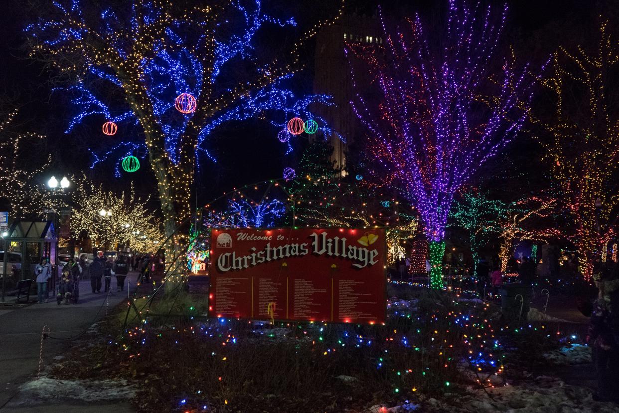 Christmas Village in Ogden, Utah