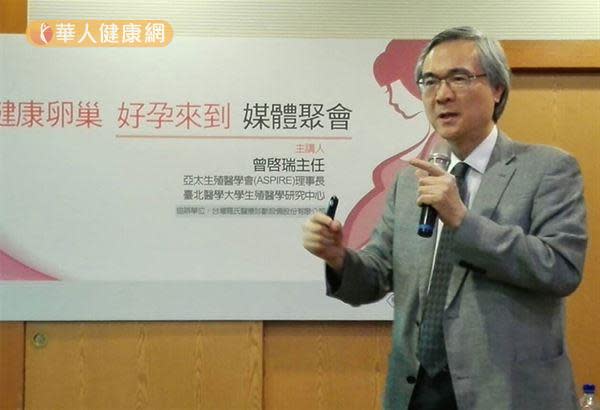 台北醫學大學生殖醫學研究中心曾啟瑞主任，近年於診間發現，每10位年逾30歲以上的女性，即有1~2位即有卵巢早衰的現象。