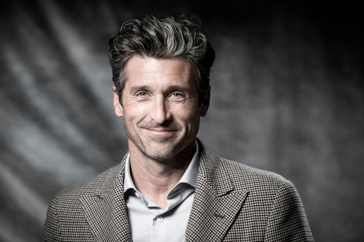 <p>El actor estadounidense Patrick Dempsey posa durante una sesión de fotos en París, el 12 de noviembre de 2018.</p> (JOEL SAGET / AFP a través de Getty Images)