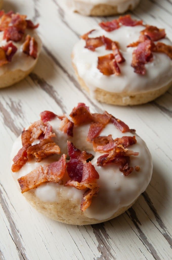 Maple Bacon Donuts