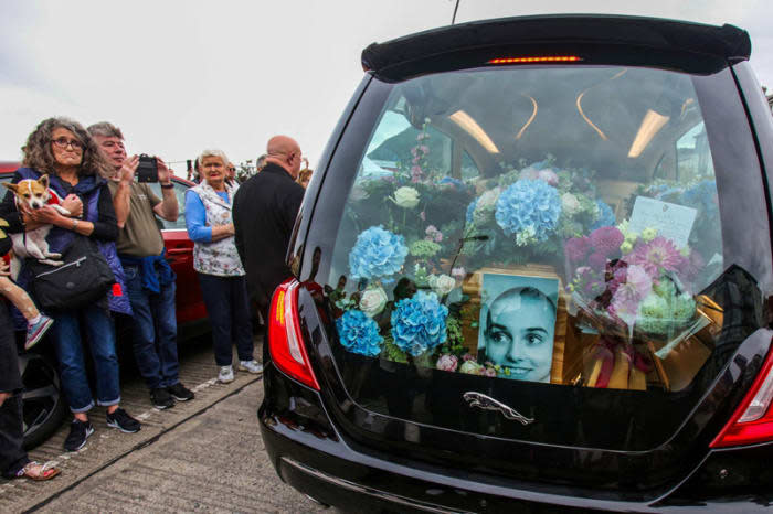 Funeral de Sinéad O´Connor