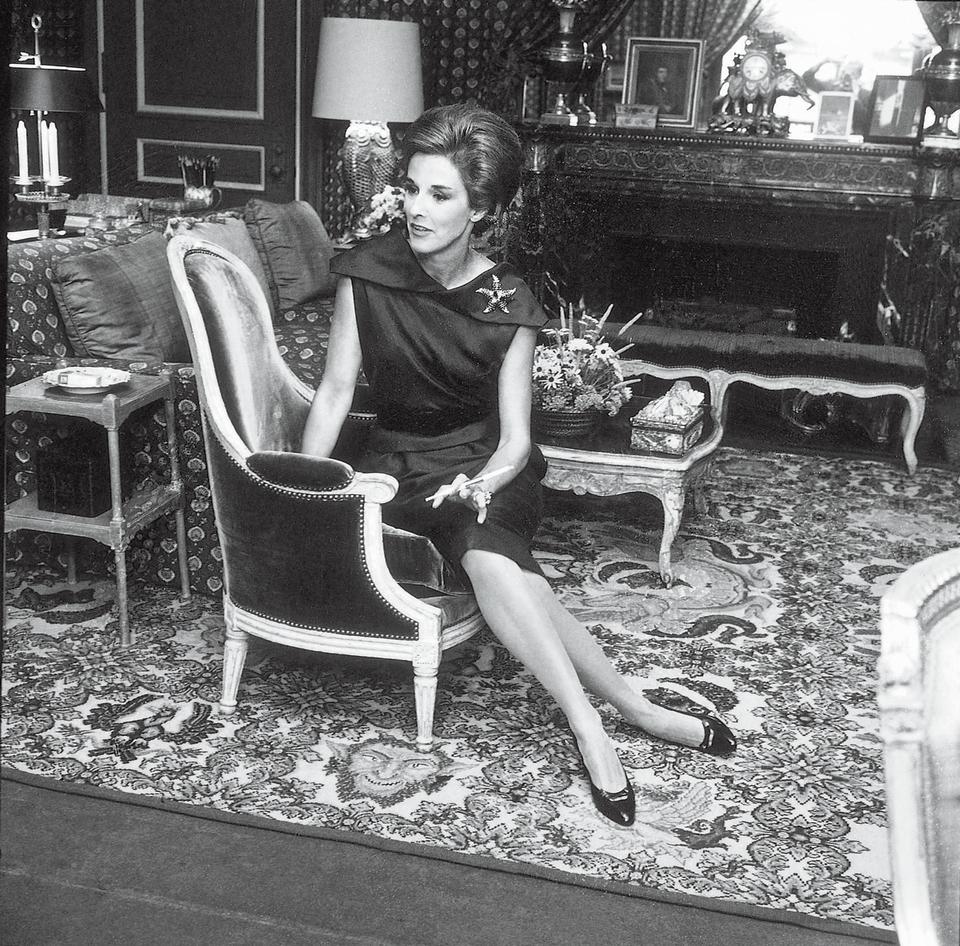 babe paley, new york, usa 03 jul 1963