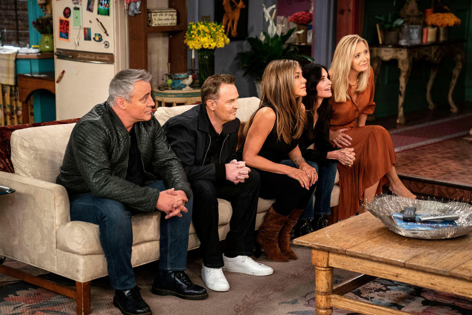 IMage: Matt LeBlanc, Matthew Perry, Jennifer Aniston, Courtney Cox and Lisa Kudrow during the 