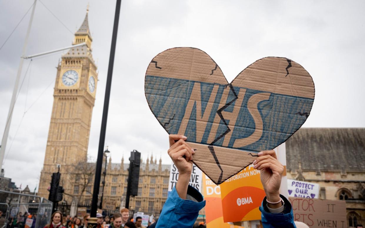 Striking junior doctors