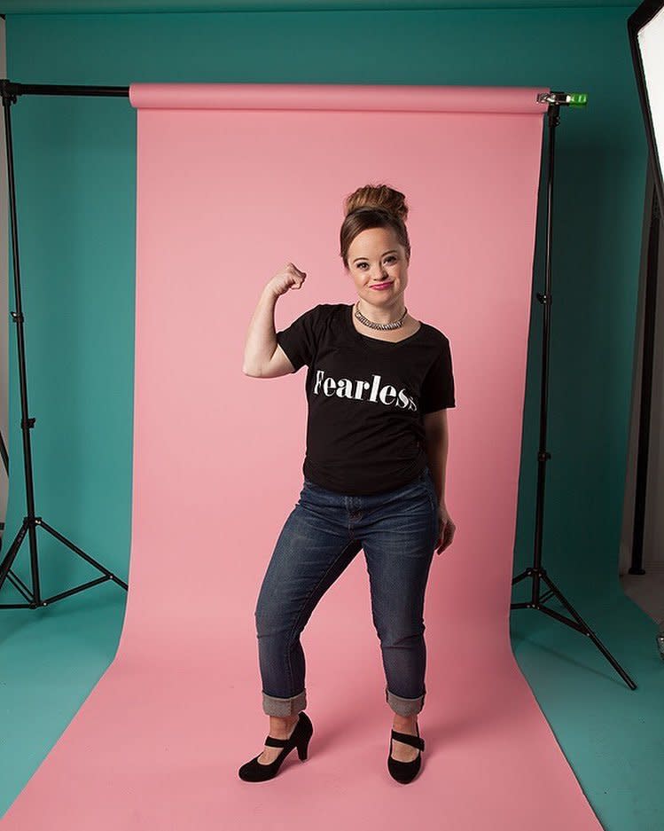 Katie Meade is breaking huge barriers for models with Down syndrome