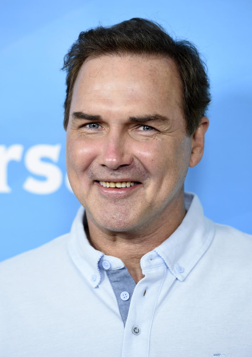 FILE - Norm Macdonald arrives at the NBC Universal Summer Press Day in Pasadena, Calif., on April 2, 2015. Macdonald, a comedian and former cast member on "Saturday Night Live," died Tuesday, Sept. 14, 2021, after a nine-year battle with cancer that he kept private, according to Brillstein Entertainment Partners, his management firm in Los Angeles. He was 61. (Photo by Chris Pizzello/Invision/AP, File)