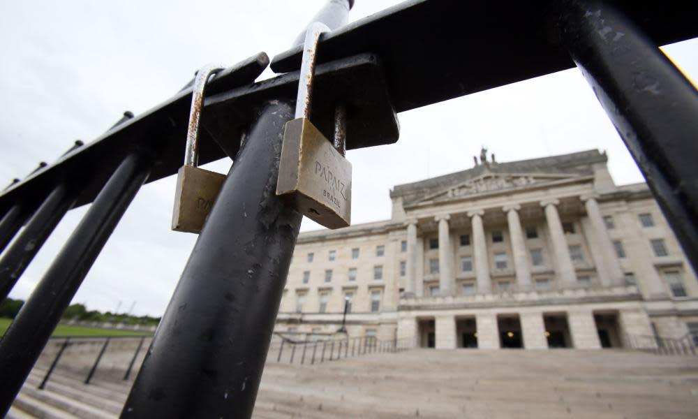 Stormont castle, seat of the Northern Ireland assembly in Belfast