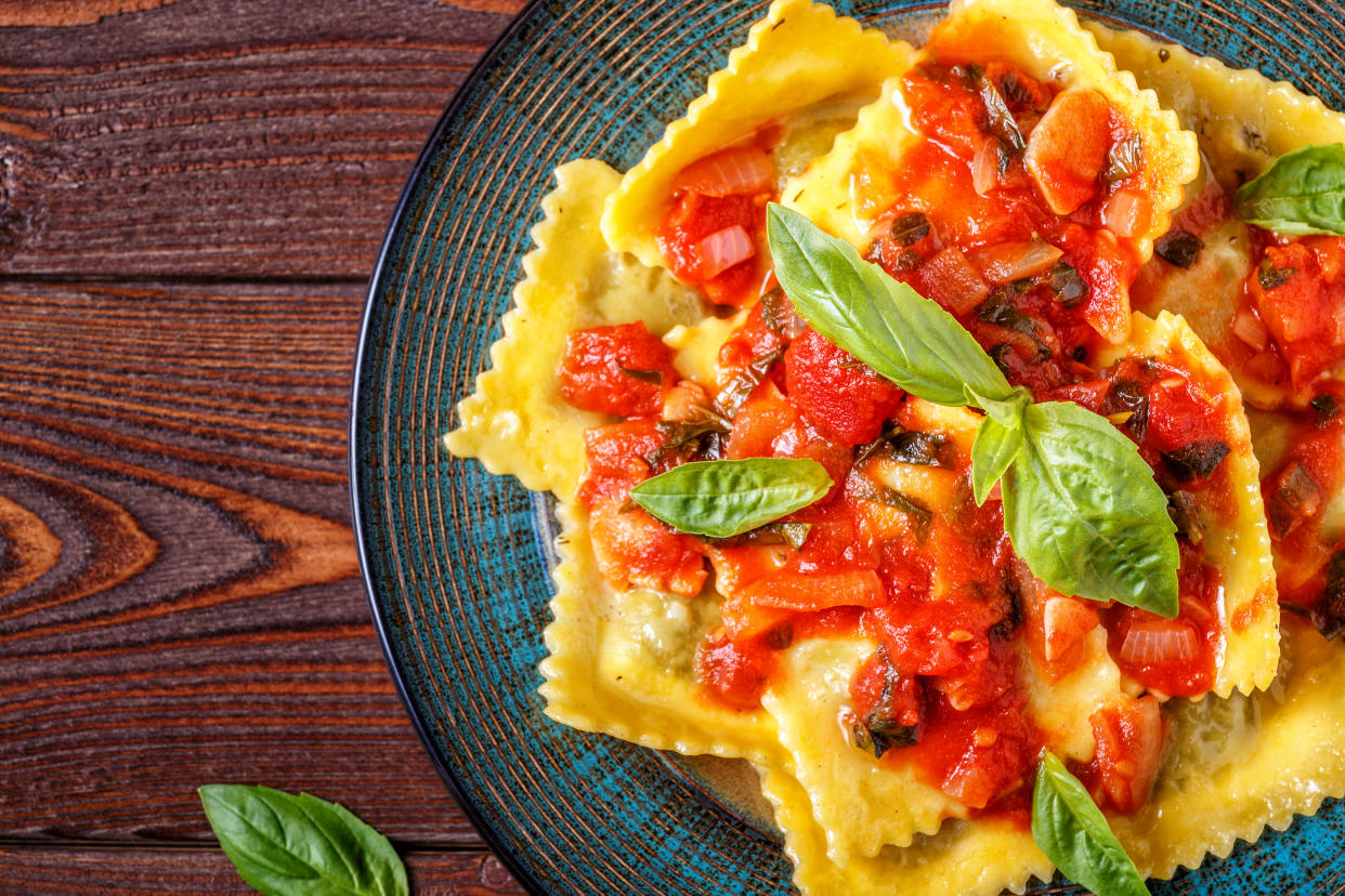 Chefs say store-bought ravioli can be given new life with simple homemade sauces. (Photo: Getty Creative)