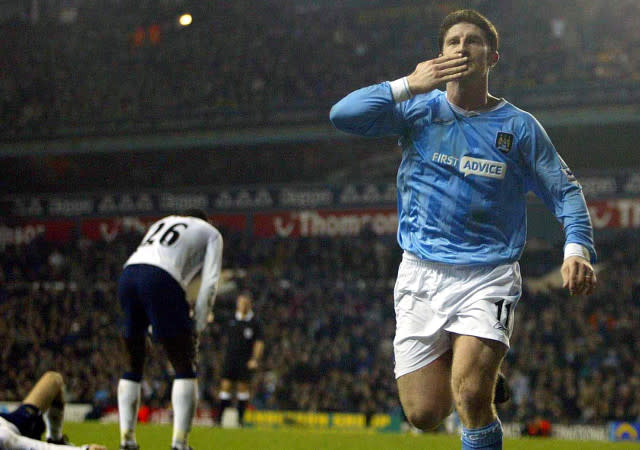 <p>2004: Tottenham Hotspur 3 Manchester 4: Spurs led 3-0 in an amazing FA Cup clash at White Hart Lane that also Joey Barton sent off after the referee blew for half time. But 10-man City fought back to win, Jon Macken snatching an amazing injury-time winner </p>