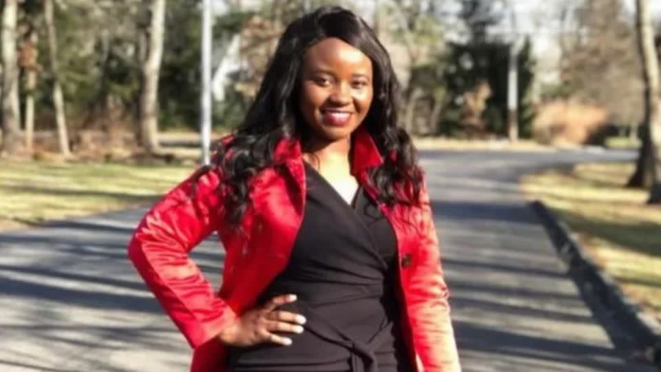 The body of Maggie Mbitu, 31, was found in an SUV in a parking garage at Boston Logan International Airport on November 1. - Ann Mbitu/GoFundMe