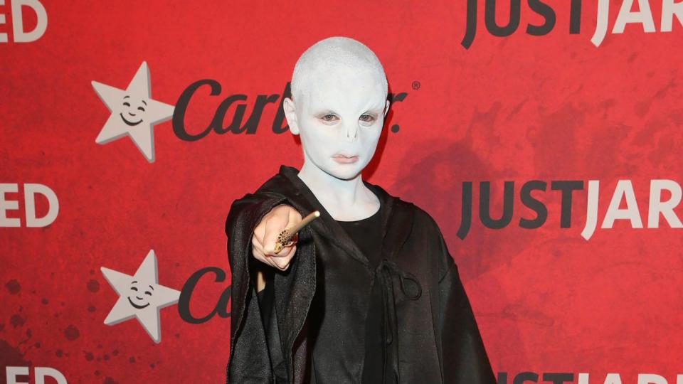 Joey King's Voldemort Costume