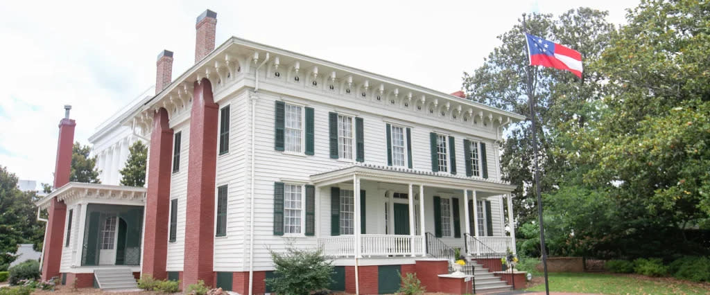 First White House of the Confederacy in Montgomery, Alabama. (via website)