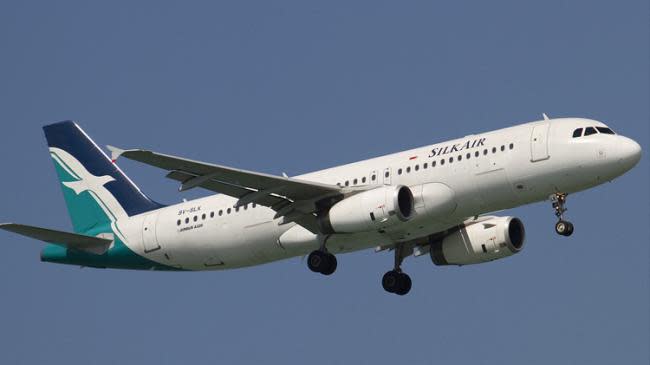 Un Airbus 320 de SilkAir 