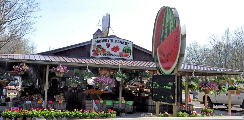 Havey's Market sells locally grown food from both its farm and nearby producers.