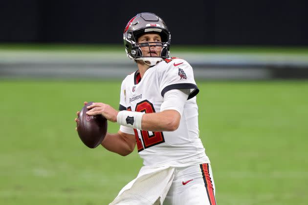 “I made a commitment to this team, and I love this team, and I love this organization. I told them in March I was playing, and I’ve never quit on anything in my life,” Brady said in a recent interview. (Photo: Jamie Squire via Getty Images)