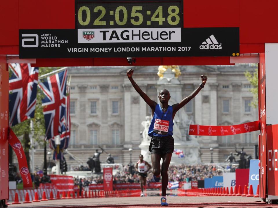 Wanjiru held off the challenge of Bekele (Getty)