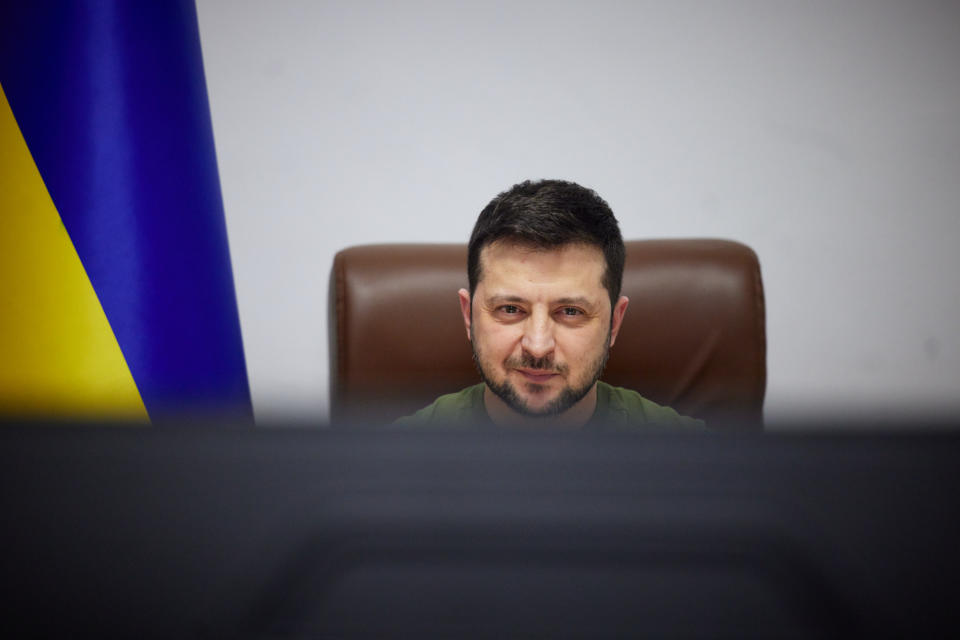 Ukrainian President Volodymyr Zelensky 