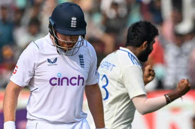 England's Jonny Bairstow has struggled on the tour of India (Dibyangshu SARKAR)