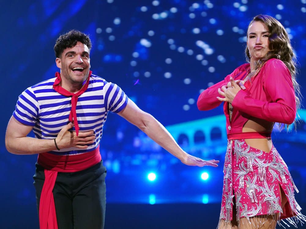 Stefano Zarrella tanzte sich bei der vierten "Let's Dance"-Show frei. (Bild: RTL/Stefan Gregorowius)