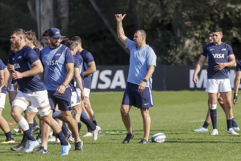 El head coach de los Pumas, el australiano Michael Cheika, pretende un salto de calidad y protagonismo